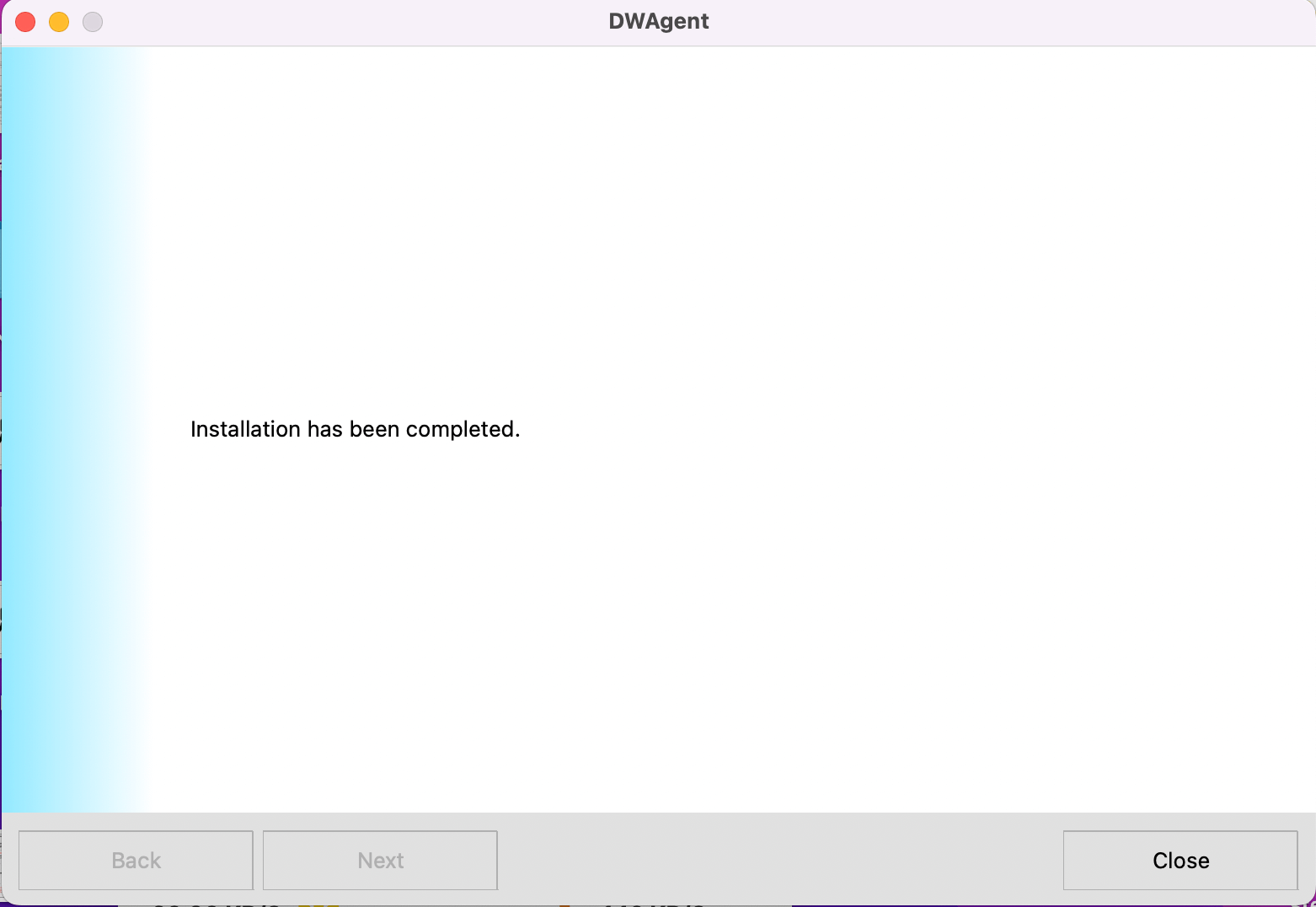 Installation Complete
